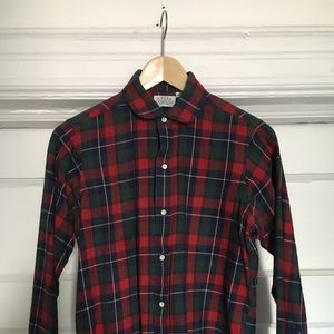 Vintage plaid button-down